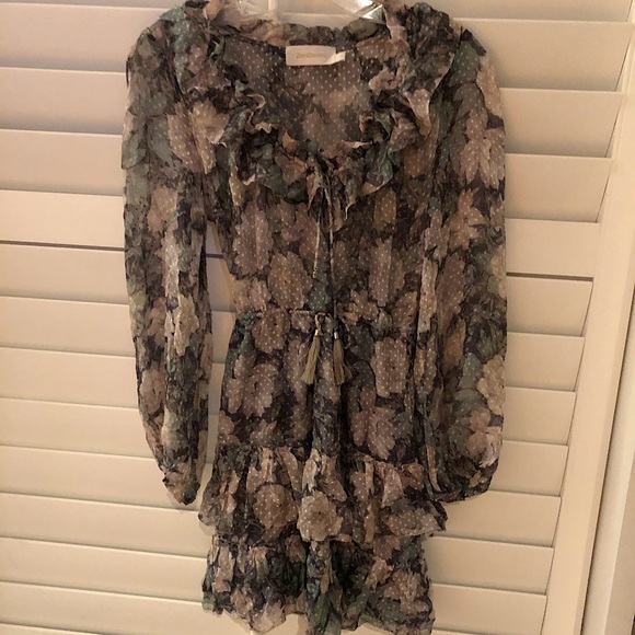 zimmermann bowerbird mini dress - Picture 2 of 5